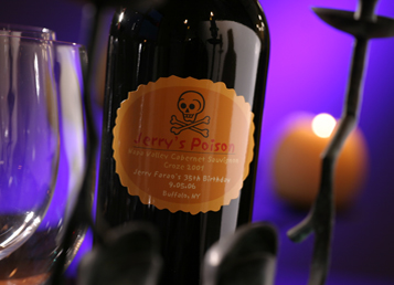 Jerry's Poison Wine Label